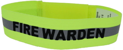 Fire Warden Arm Band - Bundle of 5